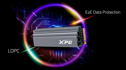 Твердотільний накопичувач A-Data XPG Gammix S70 2280 PCIe 4.0 x4 NVMe 1TB (AGAMMIXS70-1T-C)
