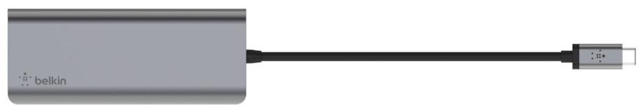 USB-хаб Belkin USB-C 6-in-1 Multiport Adapter (AVC008BTSGY)