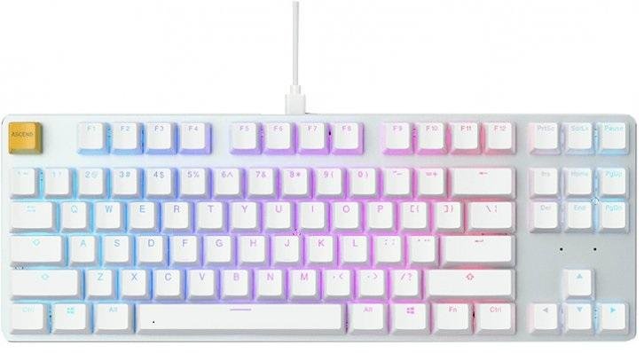 Клавіатура Glorious GMMK TKL White (GLO-GMMK-TKL-BRN-W)