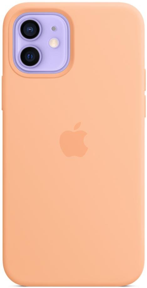 Чохол Apple for iPhone 12/12 Pro - Silicone Case with MagSafe Cantaloupe (MK023)