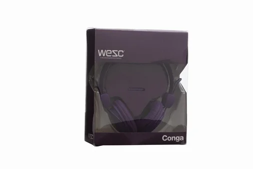 Фото: Навушники WESC Matte Conga Purple Passio фіолетові № 9 | KTC