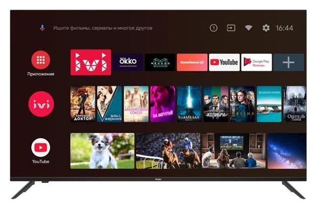 Телевізор DLED Haier DH1VW4D00RU (Android TV, Wi-Fi, 3840x2160)