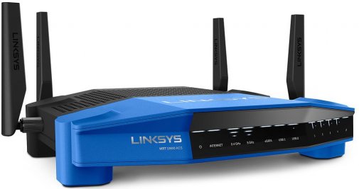 Маршрутизатор Wi-Fi LinkSys WRT1900ACS Dual-Band Wi-Fi Router with Ultra-Fast 1.6 GHz CPU (WRT1900ACS-EU)