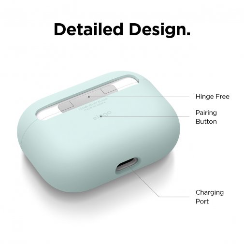 Чохол Elago for Airpods Pro - Liquid Hybrid Case Mint (EAPPRH-MT)