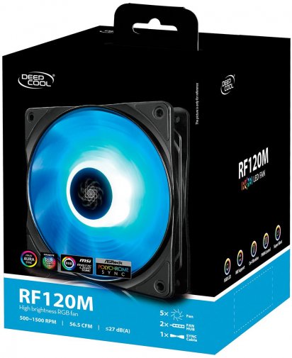 Вентилятор для корпуса Deepcool RF 120M 5psc (RF120M)