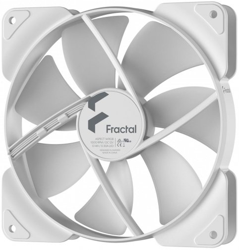 Вентилятор для корпуса FRACTAL DESIGN Aspect 14 RGB White (FD-F-AS1-1408)