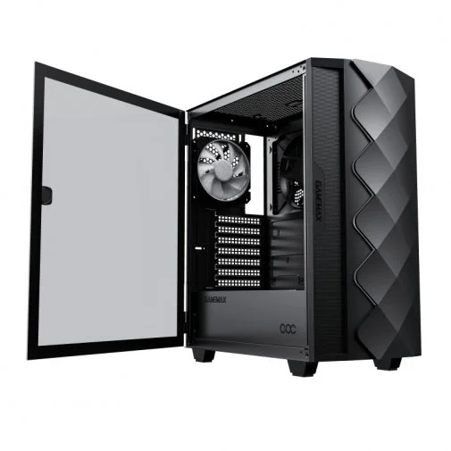 Фото: Корпус Gamemax Diamond COC BK Black with window № 13 | KTC