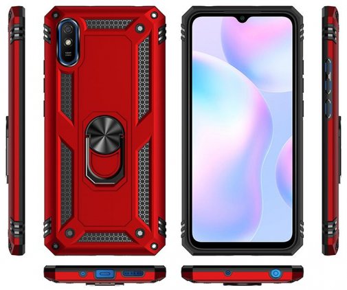 Чохол BeCover for Xiaomi Redmi 9A - Military Red (705576)