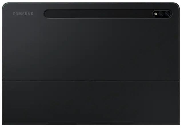 Чохол-клавіатура Samsung for Galaxy Tab S7 T875 - Book Cover Keyboard Slim Black (EF-DT630BBRGRU)