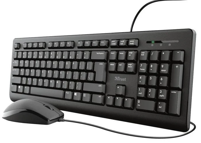 Фото: Комплект клавіатура+миша Trust Primo UA USB Black (24521_TRUST) № 7 | KTC