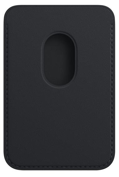  Чохол для пластикових карт Apple iPhone - Leather Wallet with MagSafe Midnight (MM0Y3)