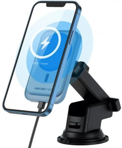 Фото: Кріплення для мобільного телефону AMAZINGthing Speed Pro X Mag MagSafe Black (MSPRO15WBU) № 7 | KTC