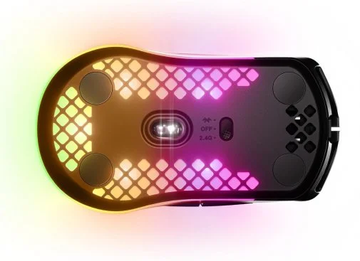 Фото: Миша SteelSeries Aerox 3 Wireless Black (62612) № 9 | KTC