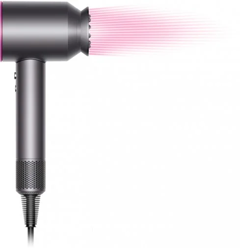 Фото: Фен Dyson Supersonic HD07 нікель/фуксія № 19 | KTC