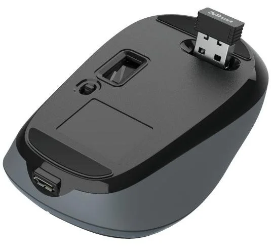 Фото: Миша Trust Yvi Rechargeable Black (24077_TRUST) № 7 | KTC