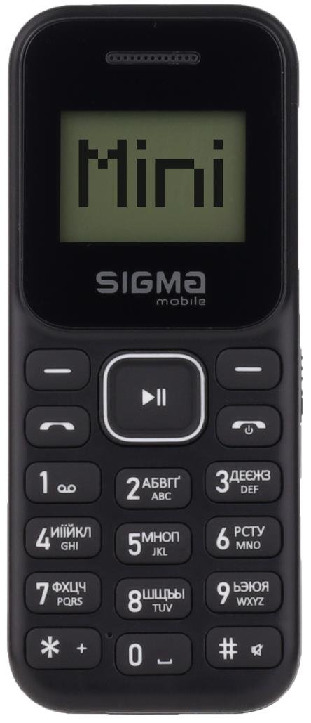 Мобільний телефон SIGMA X-style 14 Mini Black