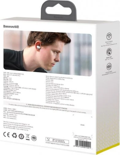 Фото: Навушники Baseus Encok WM01 Plus White № 9 | KTC