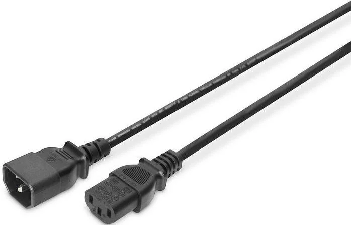 Фото: Кабель живлення Digitus C14 / C13 1.2m Black (AK-440201-012-S) № 5 | KTC