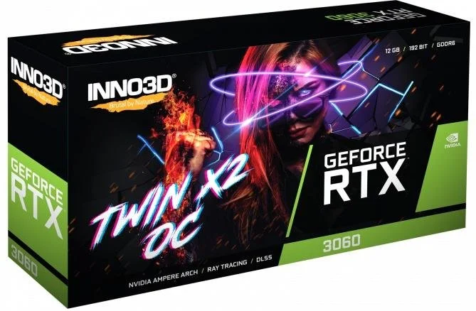 Фото: Відеокарта Inno3D RTX 3060 Twin X2 OC (N30602-12D6X-11902120H) № 7 | KTC