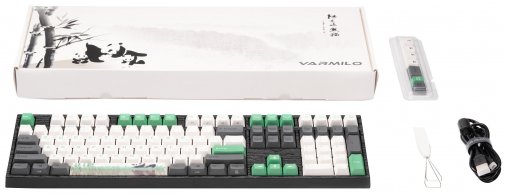 Клавіатура Varmilo VA108M Panda R2 Cherry MX Red (VA108MA029A3A2A06A026)