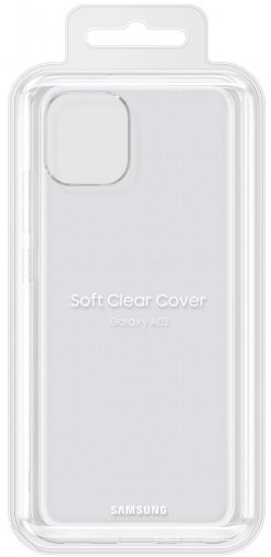 Чохол Samsung for Galaxy A03 - Soft Clear Cover Transparent (EF-QA035TTEGRU)