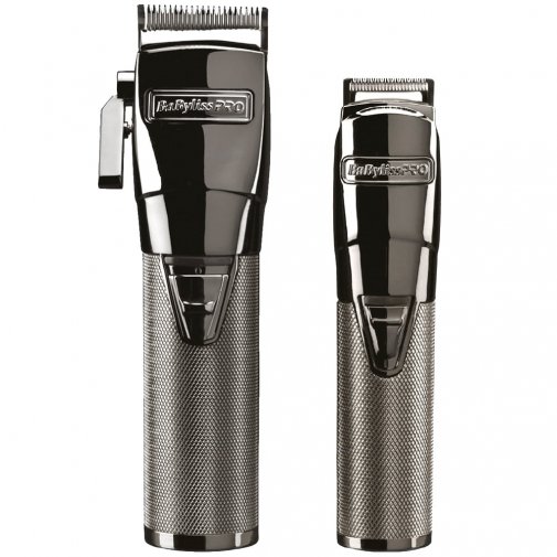 Машинка для стрижки + тример Babyliss Pro FX8705E GunSteel FX Grooming