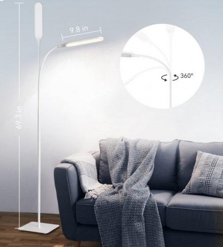 Торшер TaoTronics TT-DL072WH LED Floor Lamp White
