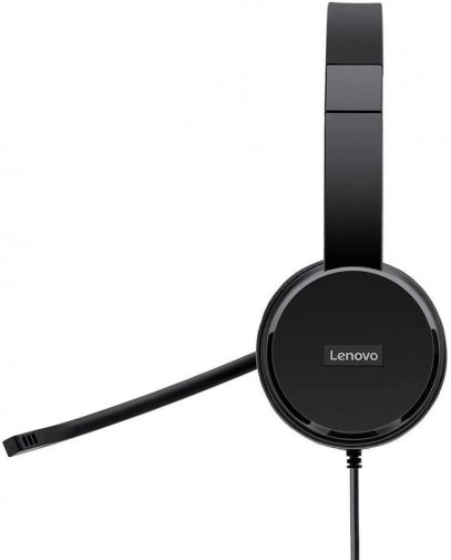 Гарнітура Lenovo 100 Stereo USB Black (4XD0X88524)