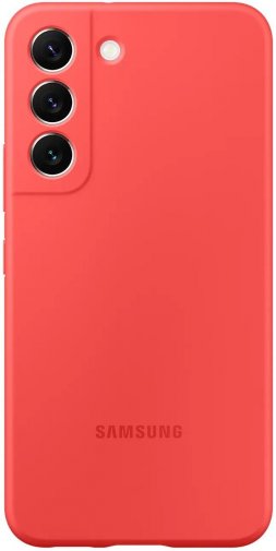 Чохол Samsung for Galaxy S22 - Silicone Cover Glow Red (EF-PS901TPEGRU)