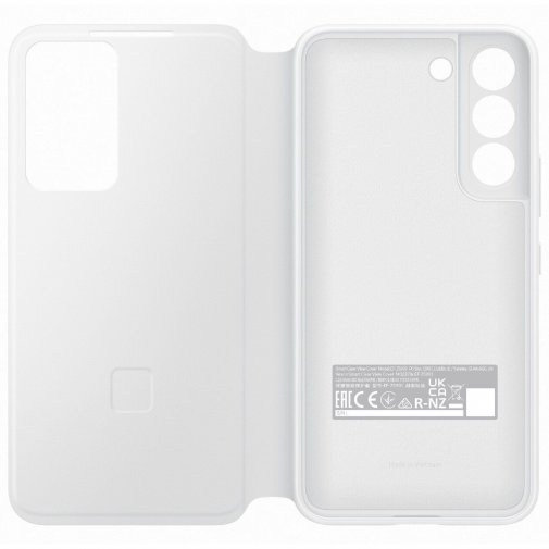 Чохол Samsung for Galaxy S22 - Smart Clear View Cover White (EF-ZS901CWEGRU)