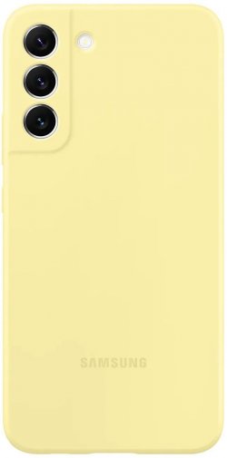 Чохол Samsung for Galaxy S22 Plus - Silicone Cover Butter Yellow (EF-PS906TYEGRU)