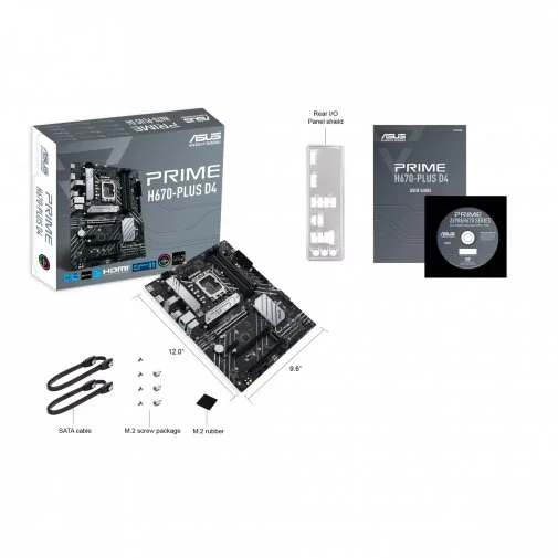 Фото: Материнська плата ASUS PRIME H670-PLUS D4 № 9 | KTC