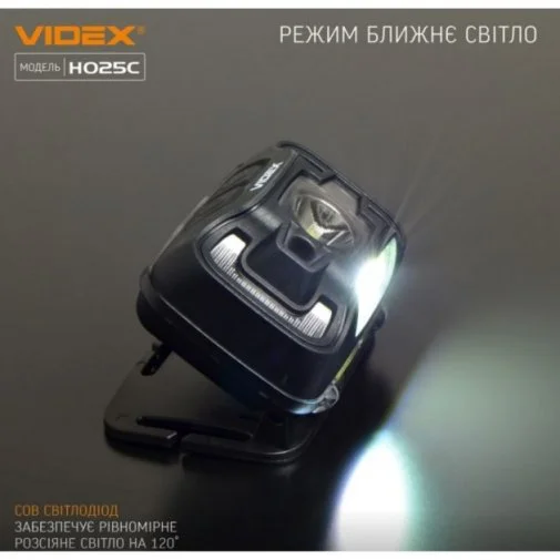 Фото: Ліхтар налобний Videx 025 (VLF-H025C) № 11 | KTC