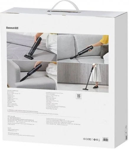 Фото: Ручний бездротовий пилосос Baseus H5 Home Use Vacuum Cleaner Black (VCSS000101) № 16 | KTC