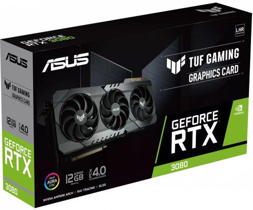 Відеокарта ASUS RTX 3080 TUF Gaming (TUF-RTX3080-12G-GAMING)