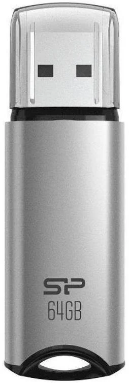 Фото: Флешка USB Silicon Power Marvel M02 64GB Silver (SP064GBUF3M02V1S) № 6 | KTC