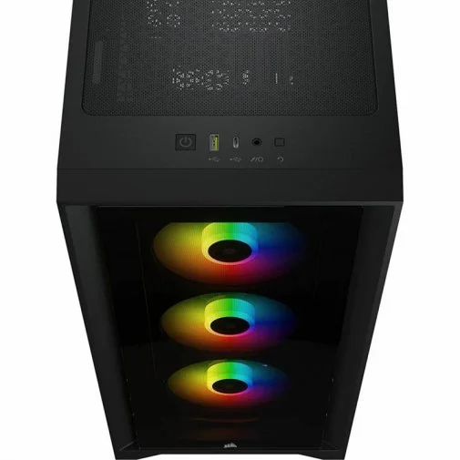 Фото: Корпус Corsair iCUE 4000X RGB Tempered Glass Black with window (CC-9011204-WW) № 8 | KTC