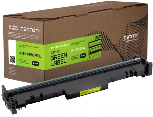 Сумісний картридж PATRON Drum Unit for Canon 049 Green Label (CT-CAN-049-PN-GL)