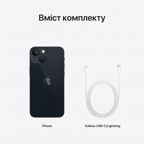 Смартфон Apple iPhone 13 mini 512GB Midnight (MLKA3)