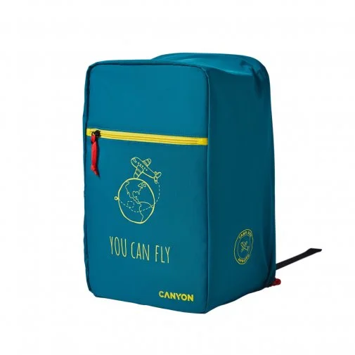 Фото: Рюкзак для ноутбука Canyon CSZ-03 Petrol blue/Lemon (CNS-CSZ03DGN01) № 13 | KTC
