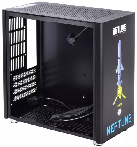 Корпус QUBE V9 Patriot Neptune Black with window (QBV9M_WBNU3PN)