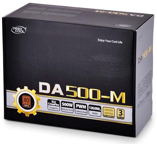 Блок живлення Deepcool 500W ATX DA500-M
