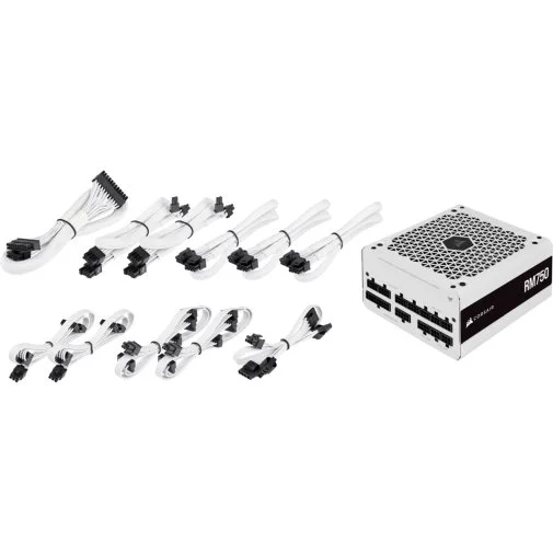 Фото: Блок живлення Corsair 750W RM750 White (CP-9020231-EU) № 15 | KTC