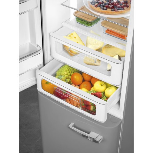 Холодильник дводверний Smeg Retro Style Silver