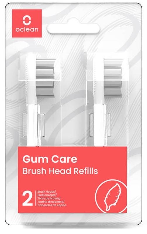 Насадки для зубної щітки Oclean P1S12 W02 Gum Care Brush Head 2 шт White