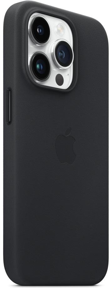 Чохол Apple for iPhone 14 Pro - Leather Case with MagSafe Midnight (MPPG3)