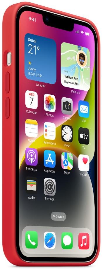 Чохол Apple for iPhone 14 - Silicone Case with MagSafe PRODUCT RED (MPRW3)
