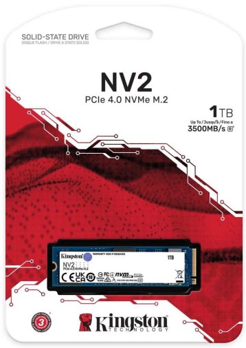  SSD-накопичувач Kingston NV2 2280 PCIe 4.0 x4 NVMe 1TB (SNV2S/1000G)