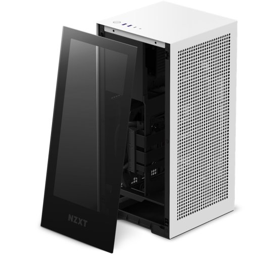 Корпус NZXT H1 Matte White (CS-H11BW-EU)