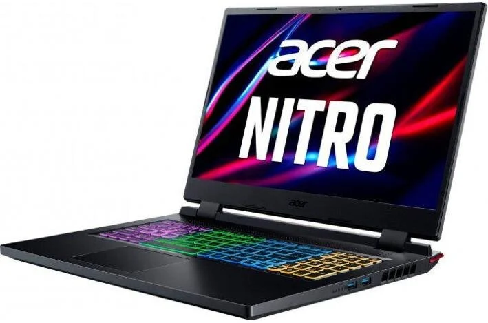 Фото: Ноутбук Acer Nitro 5 AN517-55 NH.QLGEU.005 Black - 17.3" IPS 144 Гц / Intel Core i7 / i7-12650H / DDR4 16 ГБ / PCI-E SSD 512 ГБ / GeForce RTX 4050 № 10 | KTC